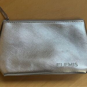 ELEMIS Shimmering Silver Cosmetic Bag
